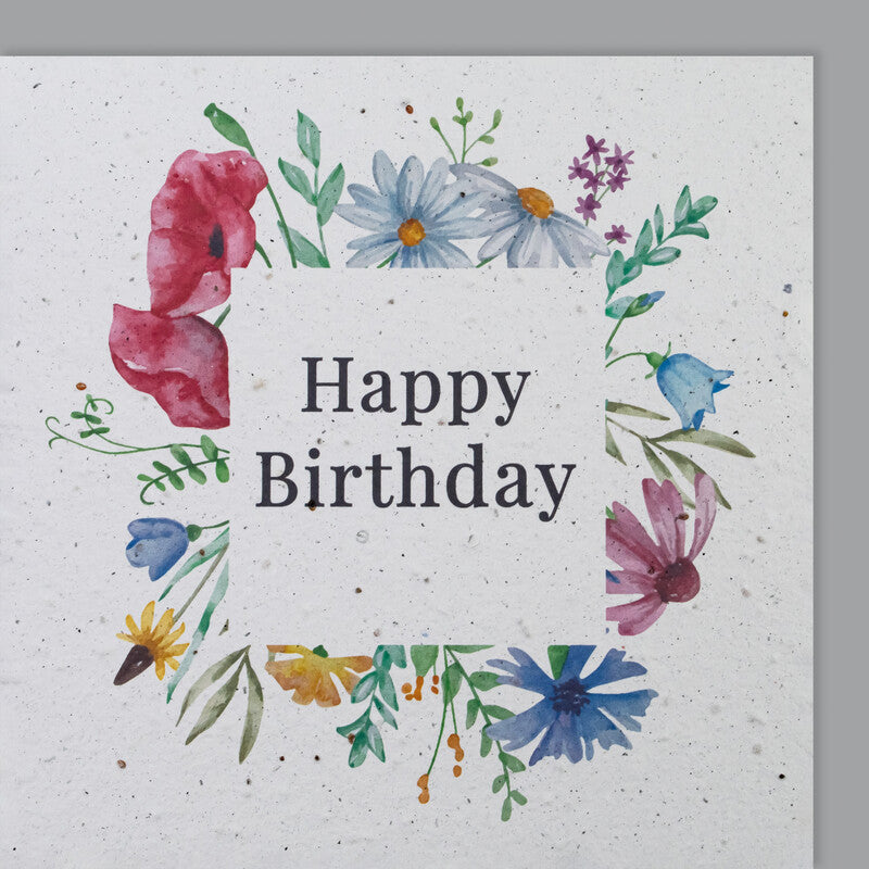 Hervorragend Geburtstagsgrusskarte – 130 × 130 mm – mit Umschlägen, englischer Text, Papier, 5er Pack