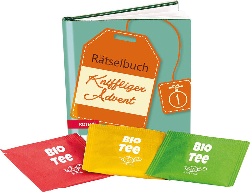 Roth Rätsel & Tee – Adventskalender – 24 Bio-Tees