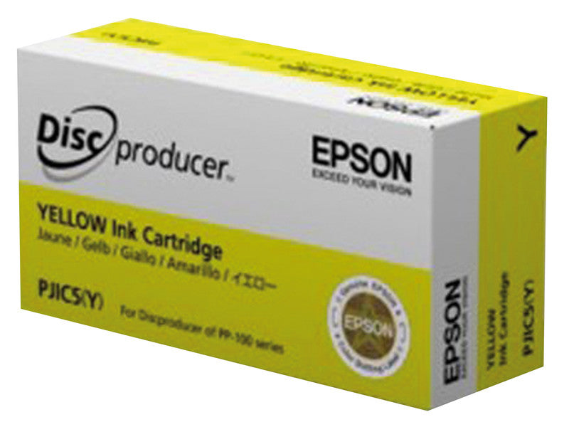 Epson Tintenpatrone PJIC5, Gelb, 26 ml – für Inkjetdrucker/Multifunktionsgeräte