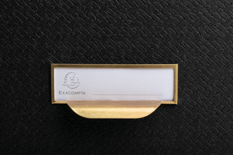 Exacompta Stehsammler A4+ – 100 mm, schwarz, Karton