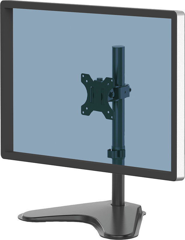 Fellowes Seasa – Monitorhalterung, Standfuss – bis 32", VESA 75 × 75/100 × 100 mm, neigbar ±45°, drehbar 360°