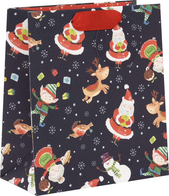 Glick Tragetasche – Santa's Workshop – Papier – 200 × 225 × 100 mm – 1 Stk.
