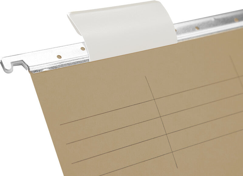 Biella Hängeordner für A4 – Karton, Grau, 320 × 250 mm, mit Vordruck