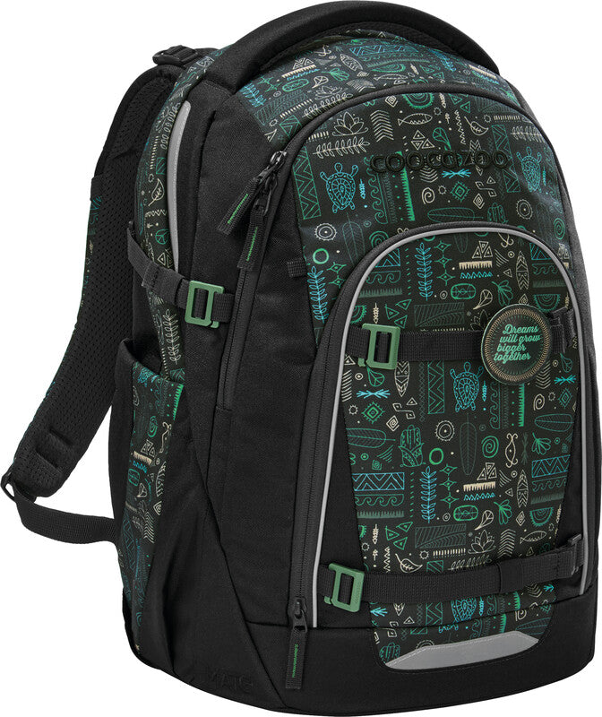 Coocazoo Mate Rucksack-Set – 3-teilig, Humedica – aus 100% recycelten PET-Flaschen