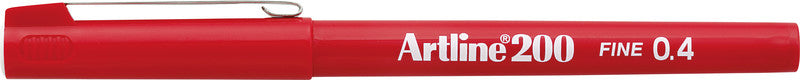 Artline Fineliner 200 – 12er-Set – 0,4 mm – sortiert