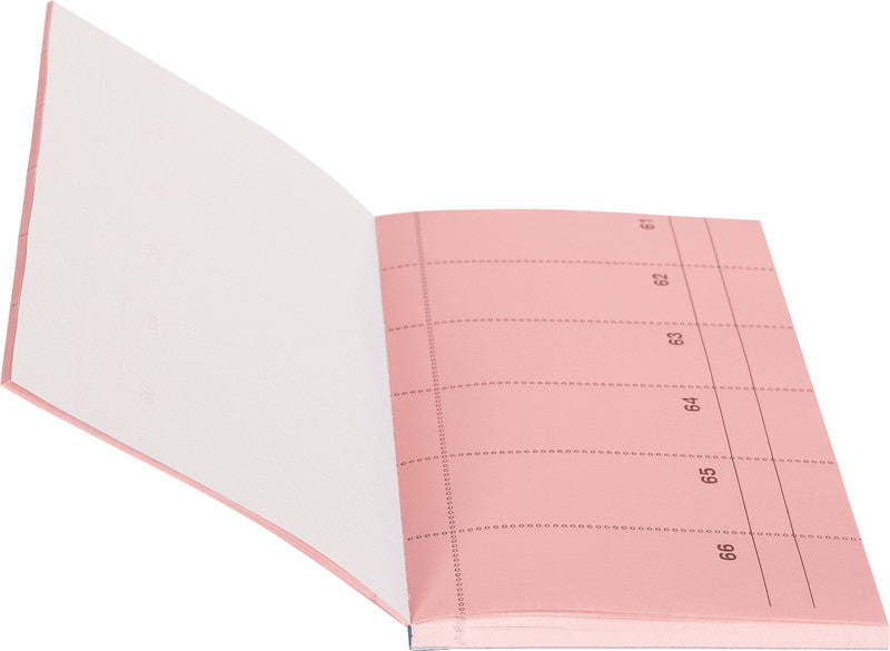 Biella Formularblock – Bonoplan, 60 Blatt, 105 × 200 mm, Kohlepapier