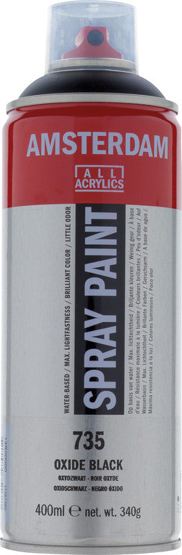 Royal Talens Farbspray – Oxidschwarz, 400 ml