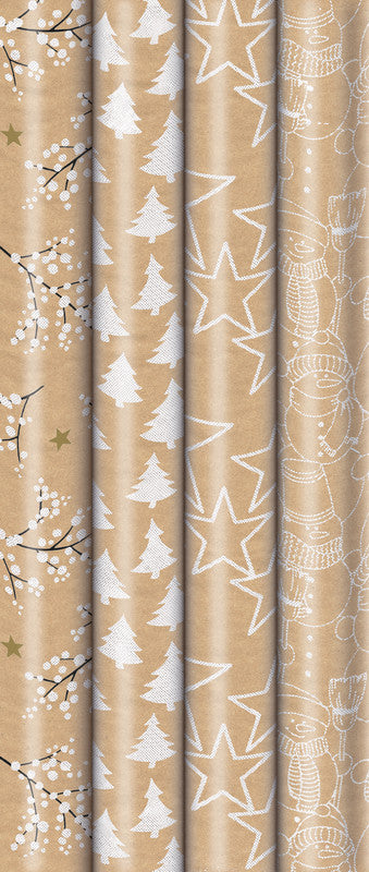 Zoewie Geschenkpapier – Simply the Best, Weihnachten – 700 × 1500 mm