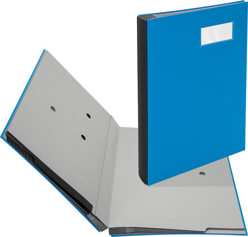 Biella Sammelmappe für A4, Karton, Blau