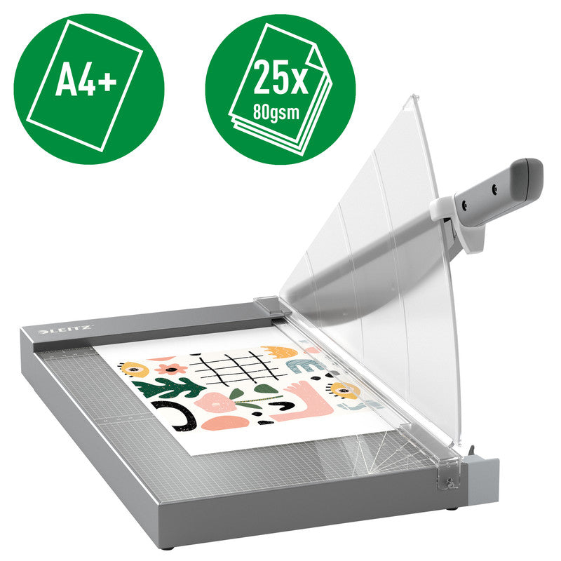 Leitz Hebel-Schneidemaschine Precision Office Pro A4+ – 381 mm, bis A4+, 25 Blatt