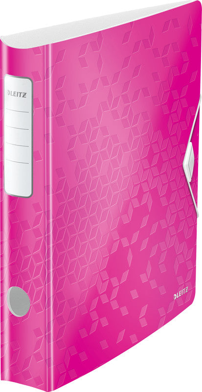 Leitz Active WOW 180° Ringbuch – 2-Ring – für A4 – Rückenbreite 6,5 cm – Rosa