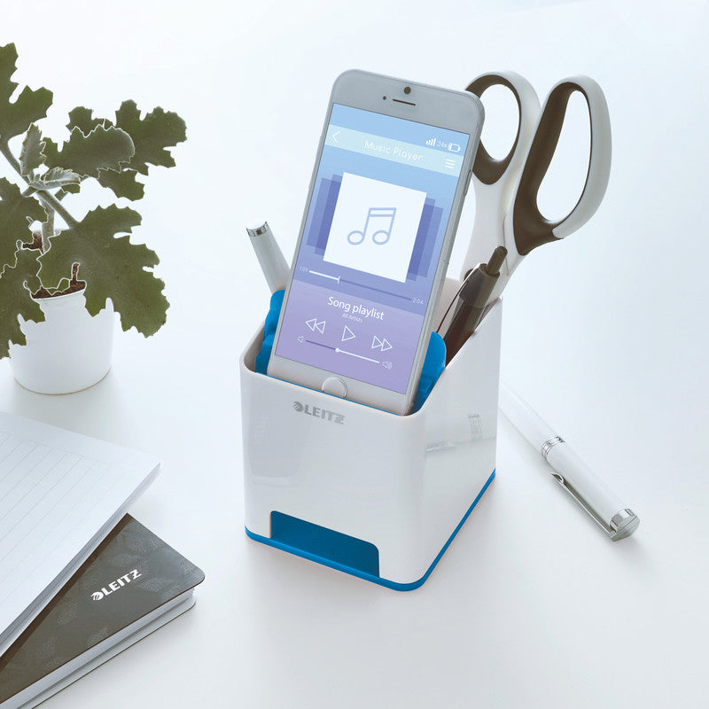 Leitz Stiftschlaufe – Polystyrol, Blau, Weiss
