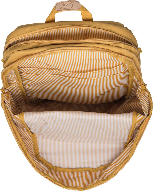Beckmann Urban Rucksack – Gelb – 30 l – 70% recycelter Anteil