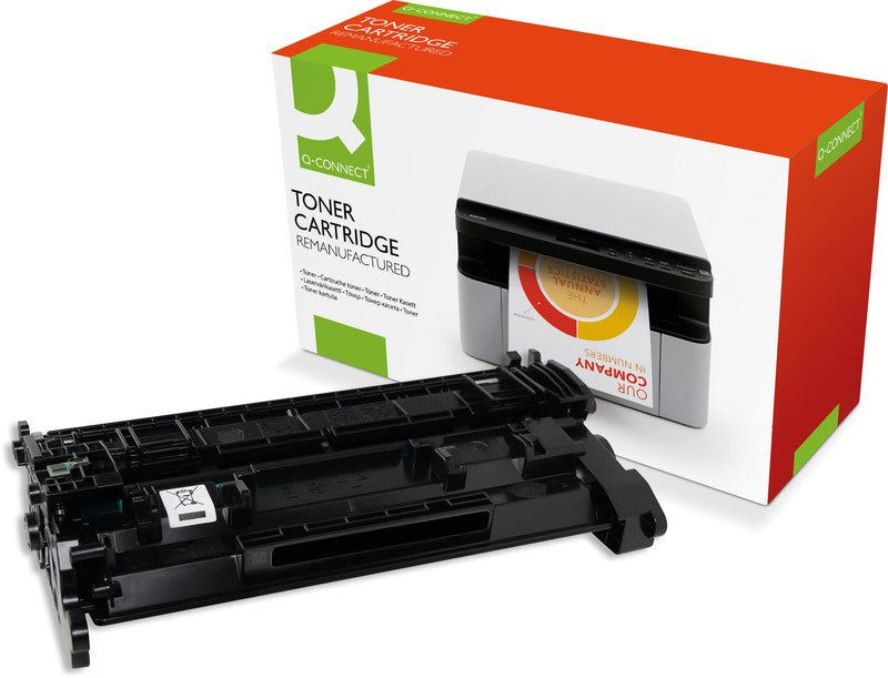 Q-Connect – Toner CF226X – schwarz, 9000 Seiten