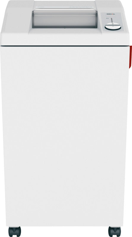 Ideal 2604/CC – Aktenvernichter, DIN P-5, Partikelschnitt 2 × 15 mm, 15 Blatt, 100 l, A4