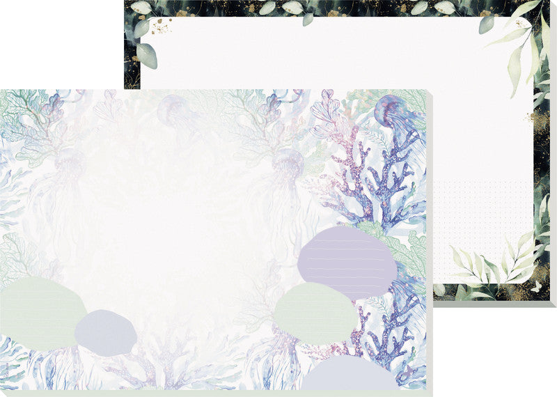 Sigel Schreibunterlage JOLIE – Underwater Miracles – 420 × 297 mm – Papier, 30 Blatt