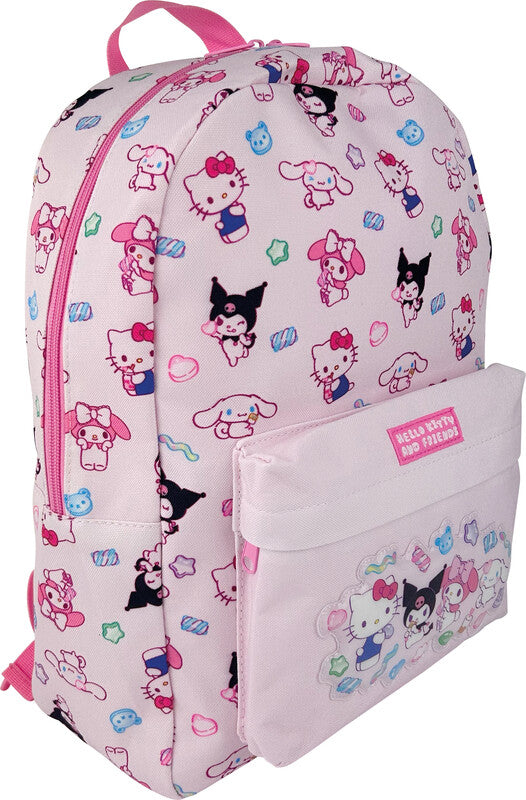 Kitty sweets Schulrucksack – Gepolsterte, Verstellbare Schultergurte – Hello Kitty