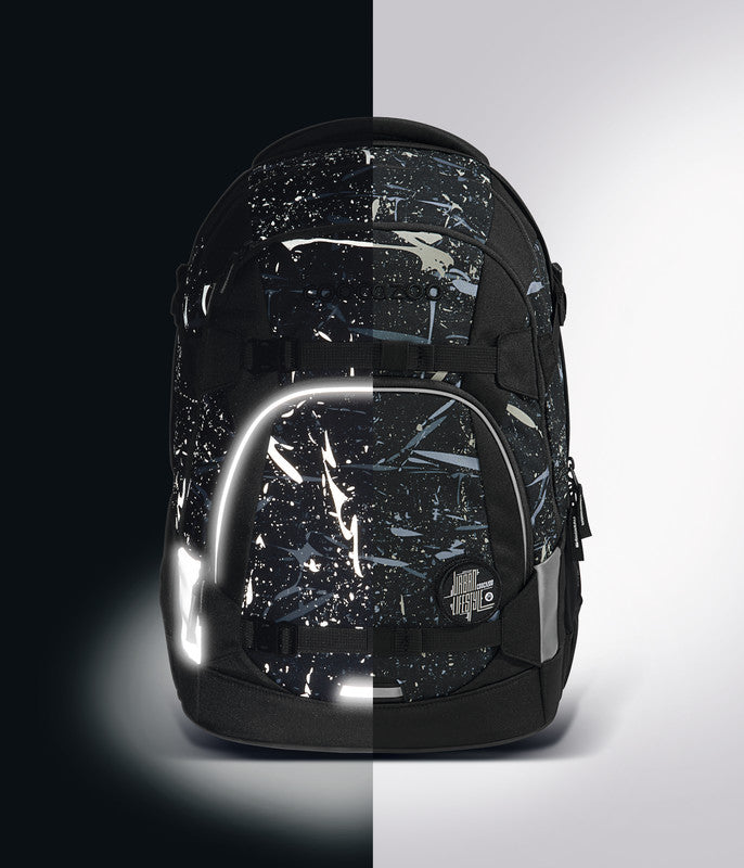 Coocazoo Rucksack Mate – Reflective Splash – 30,0 cm × 44,0 cm × 23,0 cm – recycelte Materialien
