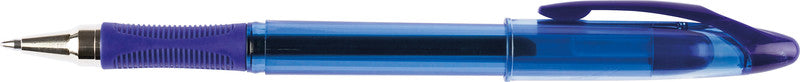 Q-CONNECT Delta Gel Gelschreiber – Blau, 0,7 mm, Kappe