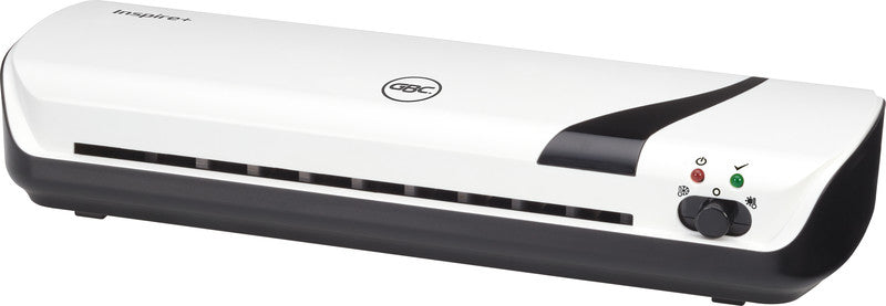 GBC Inspire+ Laminiergerät A4 – 2-Rollen, 75–125 µm, Kaltlamination, Aufheizzeit 4 Min., 250 mm/min, Weiss