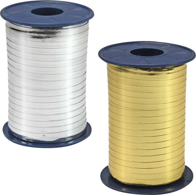 Präsent Geschenkband – Mexico – Kunststoff, 10 mm × 250 m – Gold
