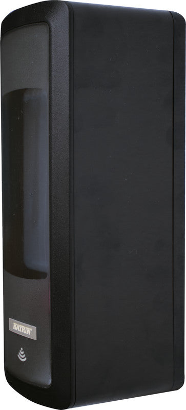 Katrin Touchfree – Seifenspender, 500 ml, für KATRIN Schaum-/Flüssig-/Gelseifen, Kunststoff, Schwarz
