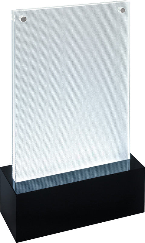 Sigel Tischaufsteller – 116 × 192 mm, transparent, wiederverwendbar, für A6