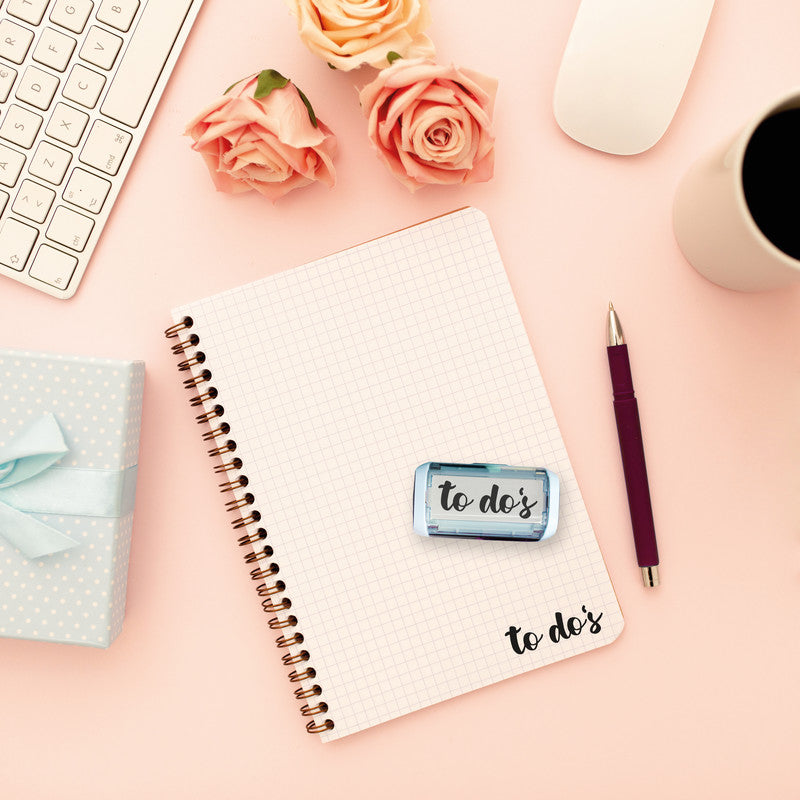 Trodat Motivstempel Printy 4911 – Motiv: zum Selbersetzen, Kunststoff, 38 × 14 mm