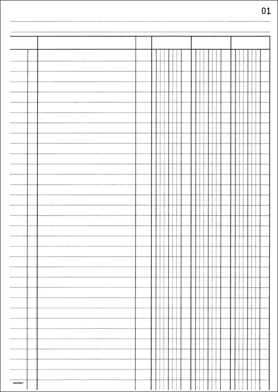 Favorit Formularblock – Deutsch, Französisch, 50 Blatt, A4