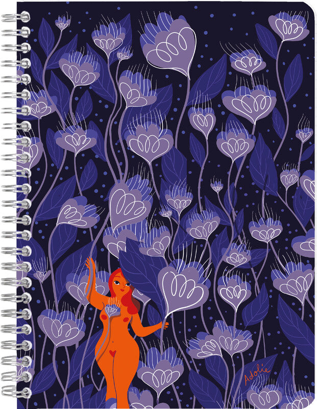 Clairefontaine Spiralheft A5, liniert, Spiralbindung, 148 Seiten, 90 g/m² – mehrfarbig