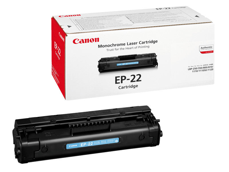 Canon Toner EP-22 – schwarz, 2500 Seiten