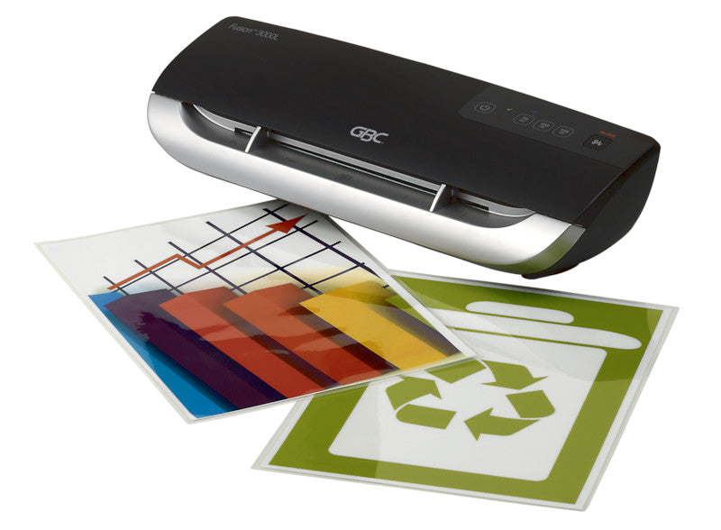 GBC Fusion 3000L Laminiergerät A4 – 2-Rollen, 75–125 µm, Kaltlamination, 1 Min. Aufheizzeit, 500 mm/min