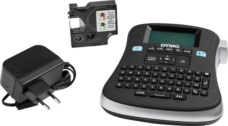 DYMO LabelManager 210D+ – Beschriftungsgerät, für Schriftbänder 6–12 mm, Grafikdisplay, Druckvorschau