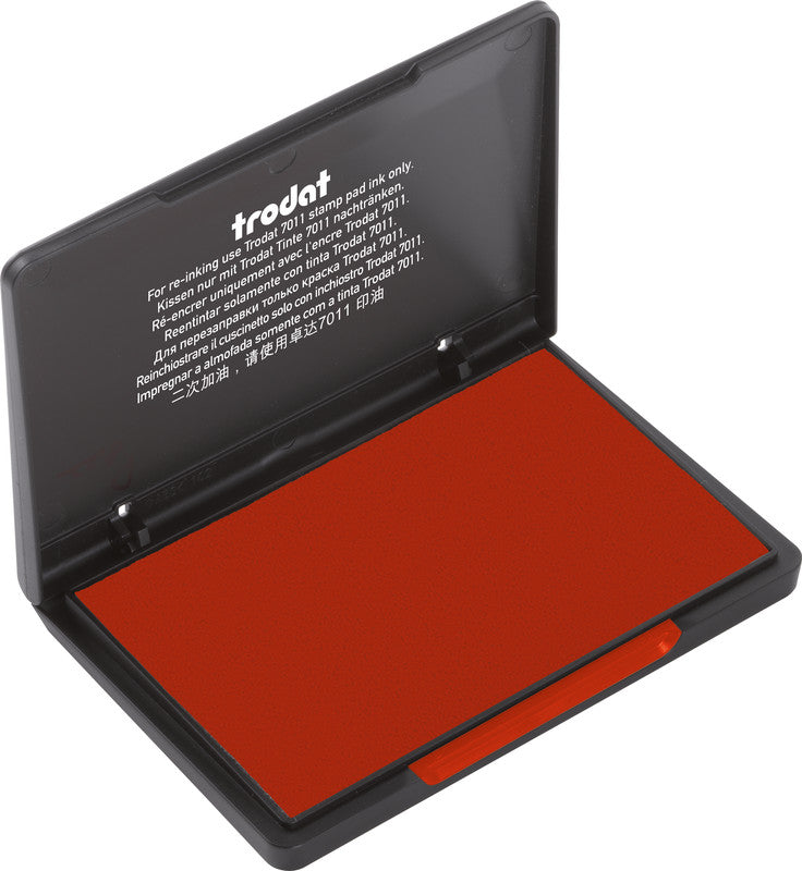 Trodat Stempelkissen – 110 × 70 mm, Rot, Kunststoff