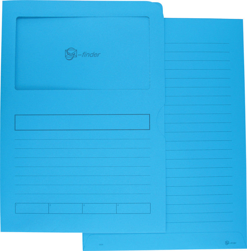 Goessler Sammelmappe für A4, Papier, Blau