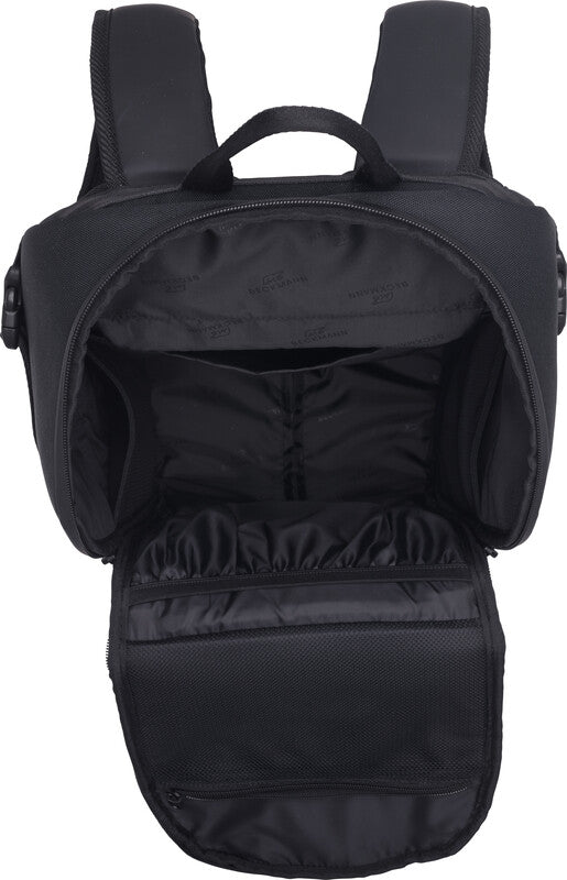 Beckmann Street Bold – Notebook-Rucksack – für 16"-Notebook, 20 l, rPET, schwarz, Regenschutz