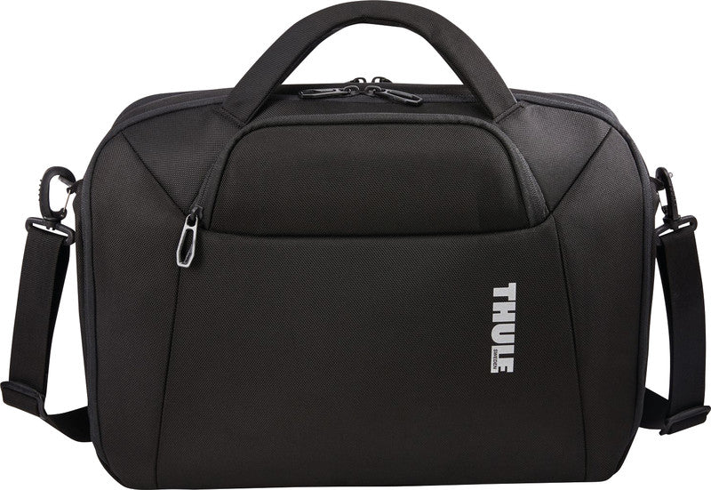 Thule Accent Notebook-Tasche – 17 l, wasserabweisend, Aufsteckfunktion, Polyester, schwarz