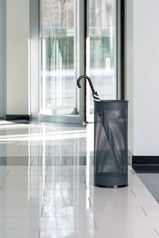 Durable Schirmständer – Metall, Anthrazit, 28,5 l, Ø 26 cm × 62 cm
