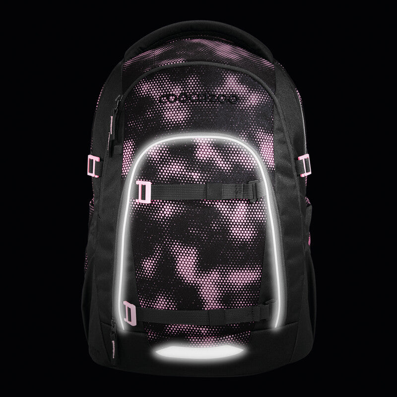 Coocazoo Rucksack – Pink Illusion – 30 l – recycelte Materialien