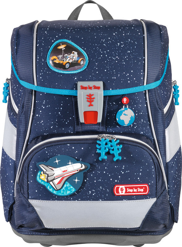 Step by Step Schulrucksack – 6-teilig – Sky Rocket Rico