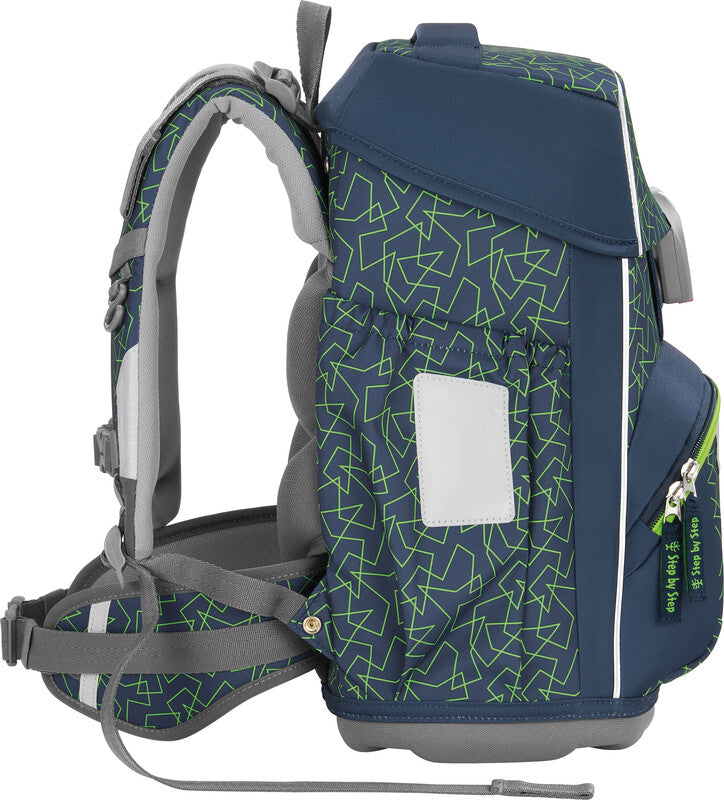 Step by Step Magic Mags Zubehörset – 4-teilig – Green Geometric – Recycelte Materialien