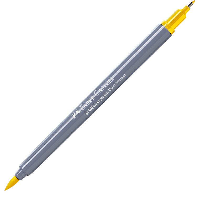 Faber-Castell Goldfaber Aqua Dual Marker Fineliner – gelb