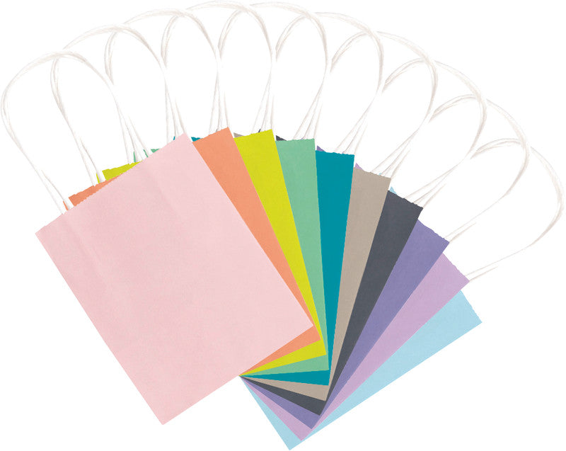 Folia Tragetasche – Papier – 120 × 150 × 55 mm – 20 Stk. – sortiert
