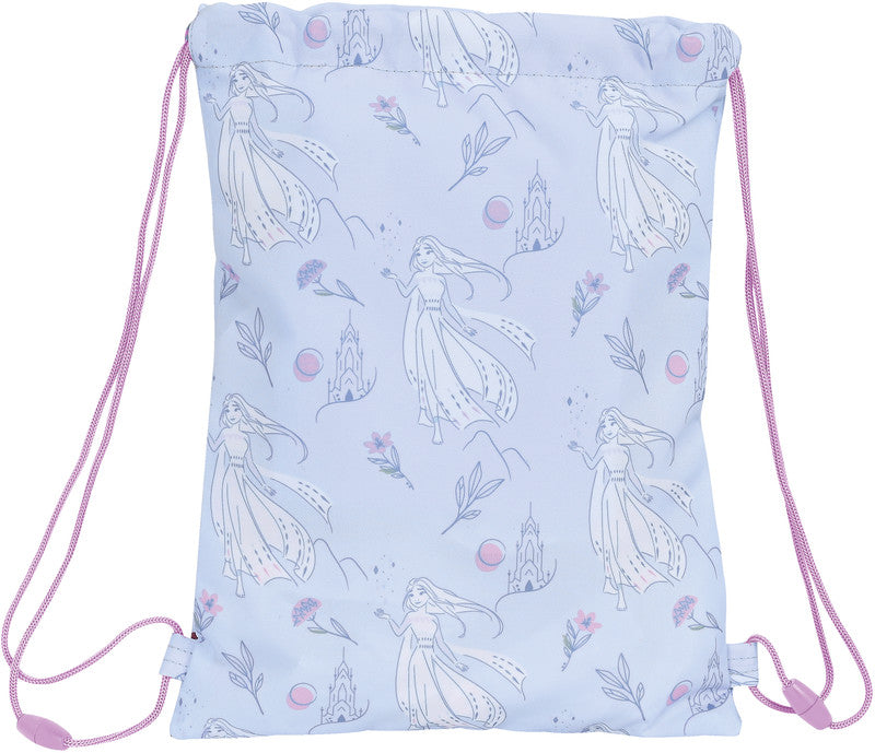 Safta Sportbeutel – 3 l, Frozen Believe Motiv, wasserabweisend, 26 × 34 cm