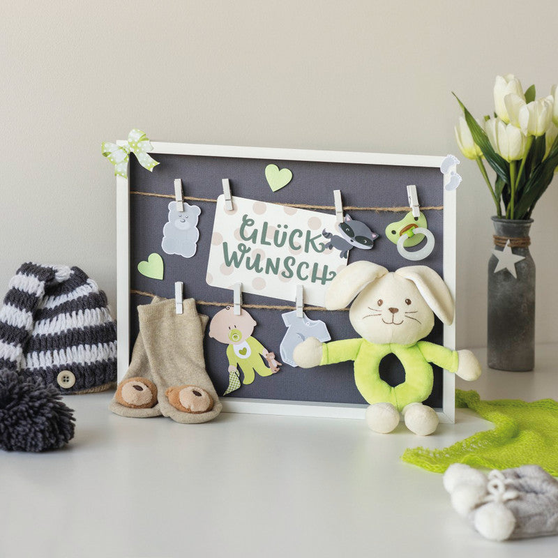 Hama Galerierahmen, weiss, Holz, 36,6 × 29,6 cm, Aufsteller, Aufhänger – eco:plus