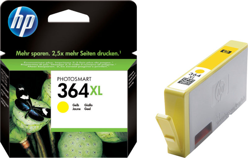 HP Tintenpatrone 364XL, Gelb
