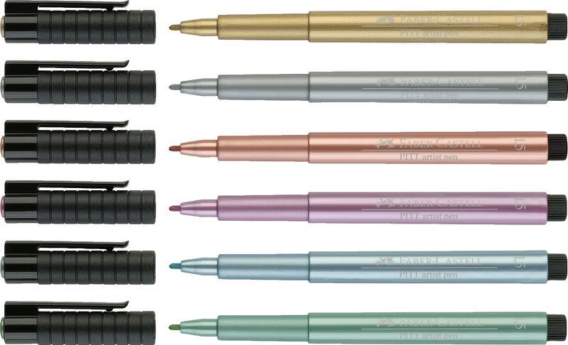 Faber-Castell Filzstifte Pitt Artist Pen, Strichbreite 1,5 mm, 1 Farbe