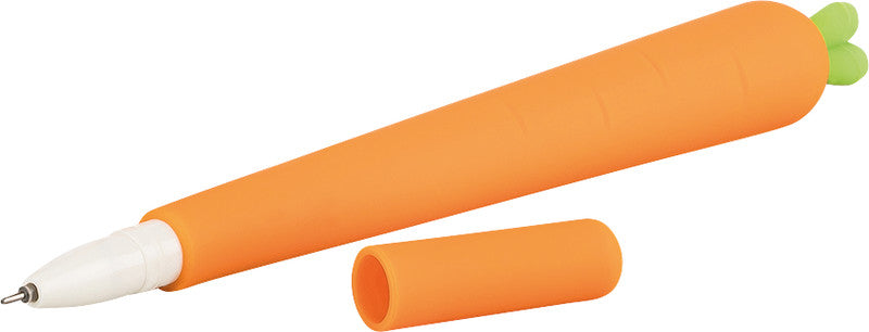 Trendhaus Karotte Tommy & Frida – Tintenroller, mit Kappe, 0,5 mm, schwarz, für Linkshänder
