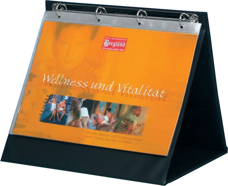 Rillstab Flipchart-Block – 42 × 29,7 cm, transparent, PP-Folie