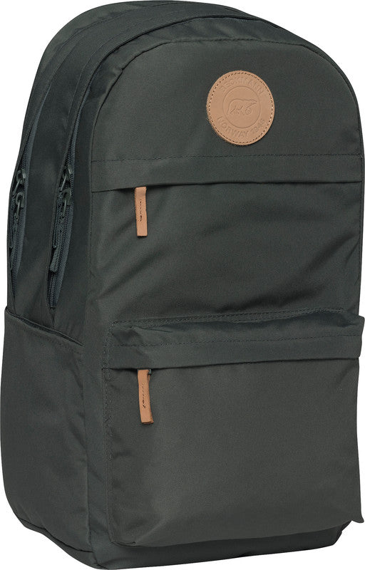 Beckmann Rucksack – College – Grün – 30,0 cm × 53,0 cm × 22,0 cm – Recycelte Materialien